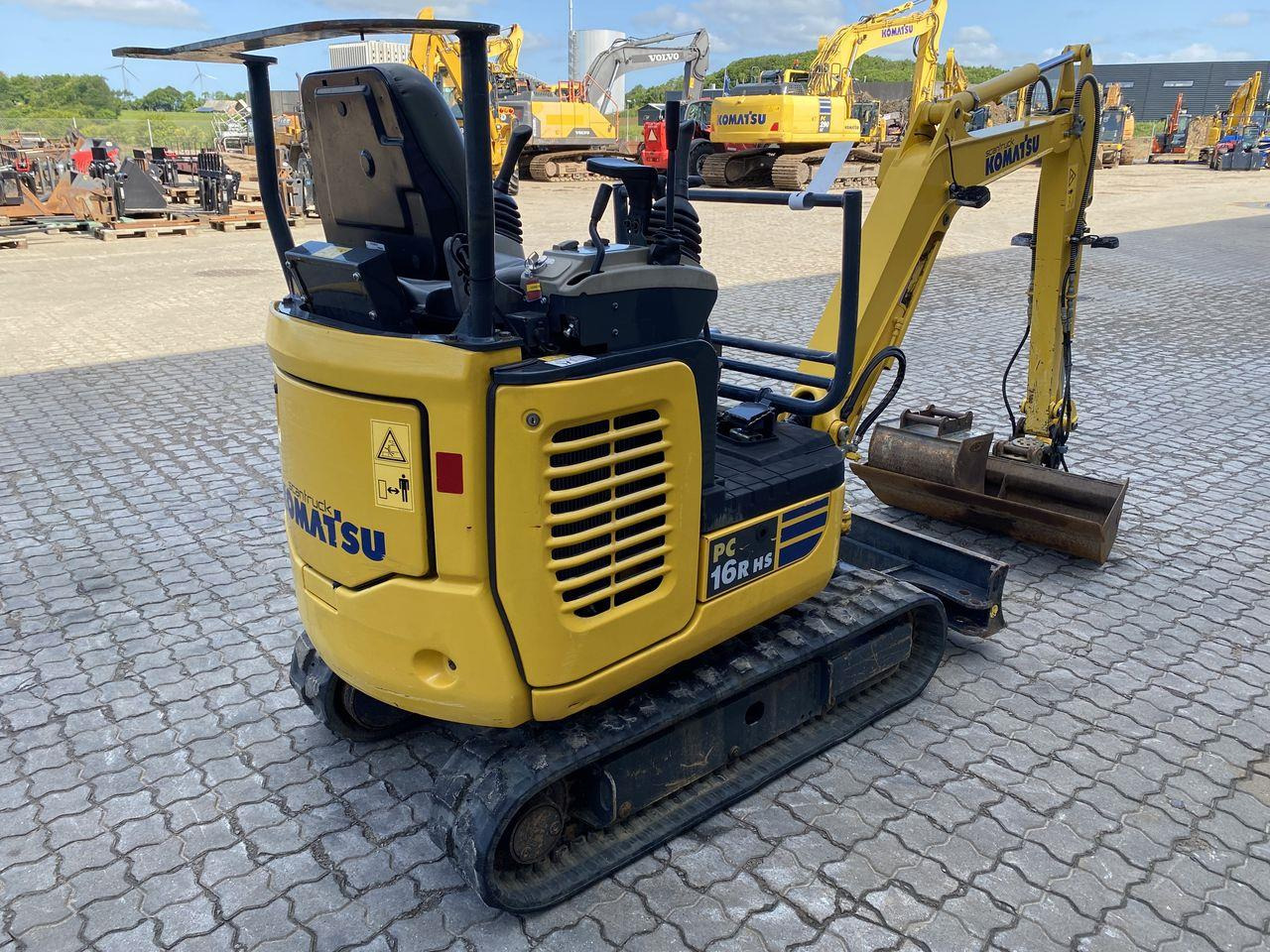 Komatsu PC16R-3HS CANOPY - Mini ekskavatör: fotoğraf 4 Komatsu PC16R-3HS CANOPY - Mini ekskavatör: fotoğraf 4