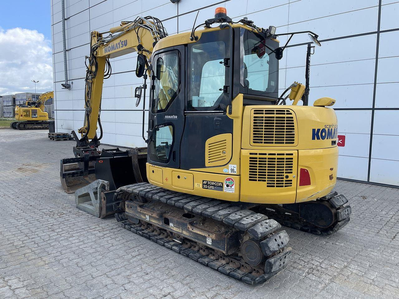 Komatsu PC88MR-10 - Mini ekskavatör: fotoğraf 2 Komatsu PC88MR-10 - Mini ekskavatör: fotoğraf 2
