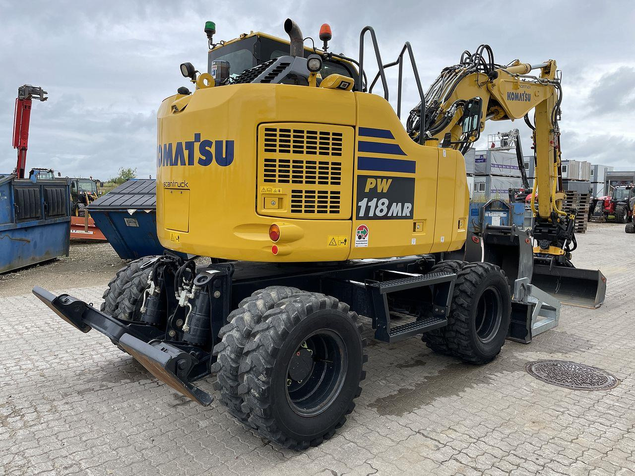 Komatsu PW118MR-11 - Mini ekskavatör: fotoğraf 4 Komatsu PW118MR-11 - Mini ekskavatör: fotoğraf 4