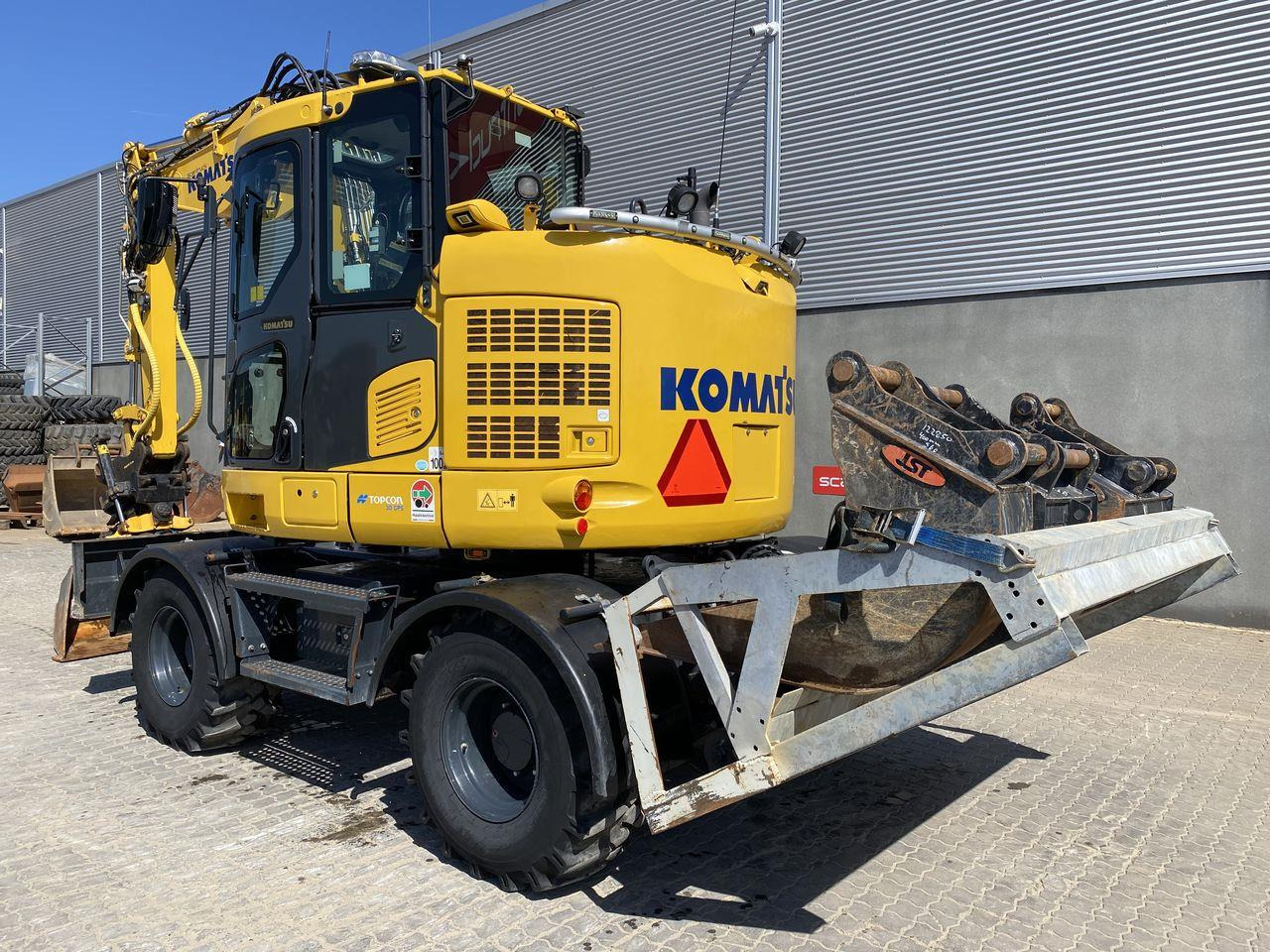 Komatsu PW118MR-11 - Tekerlekli ekskavatör: fotoğraf 2 Komatsu PW118MR-11 - Tekerlekli ekskavatör: fotoğraf 2