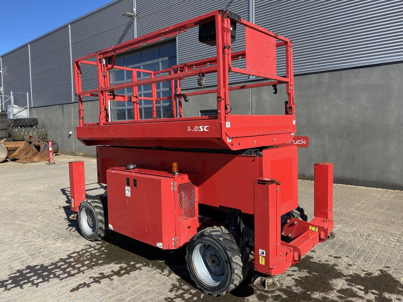 Manitou 140SC - Makasli platform: fotoğraf 2 Manitou 140SC - Makasli platform: fotoğraf 2