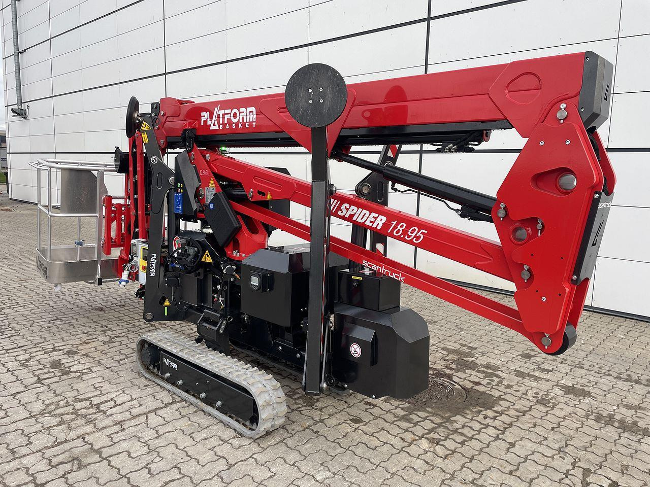Platform Basket Spider 18.95 E - Lithium - Örümcek platform: fotoğraf 2 Platform Basket Spider 18.95 E - Lithium - Örümcek platform: fotoğraf 2