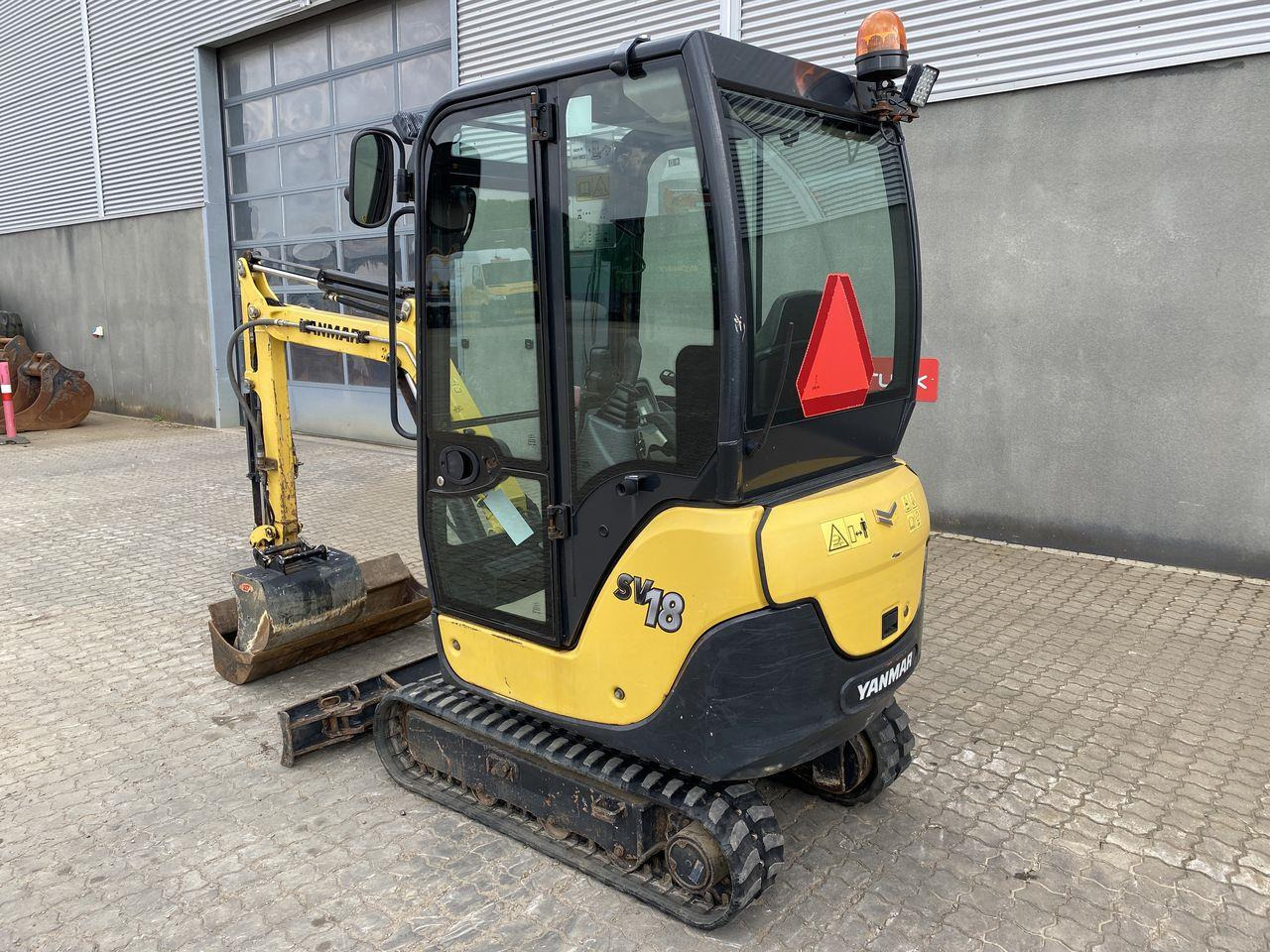 Yanmar SV18 - Mini ekskavatör: fotoğraf 2 Yanmar SV18 - Mini ekskavatör: fotoğraf 2