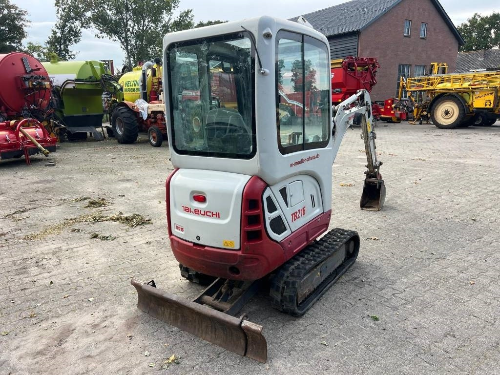 Takeuchi TB 216 - Mini ekskavatör: fotoğraf 4 Takeuchi TB 216 - Mini ekskavatör: fotoğraf 4