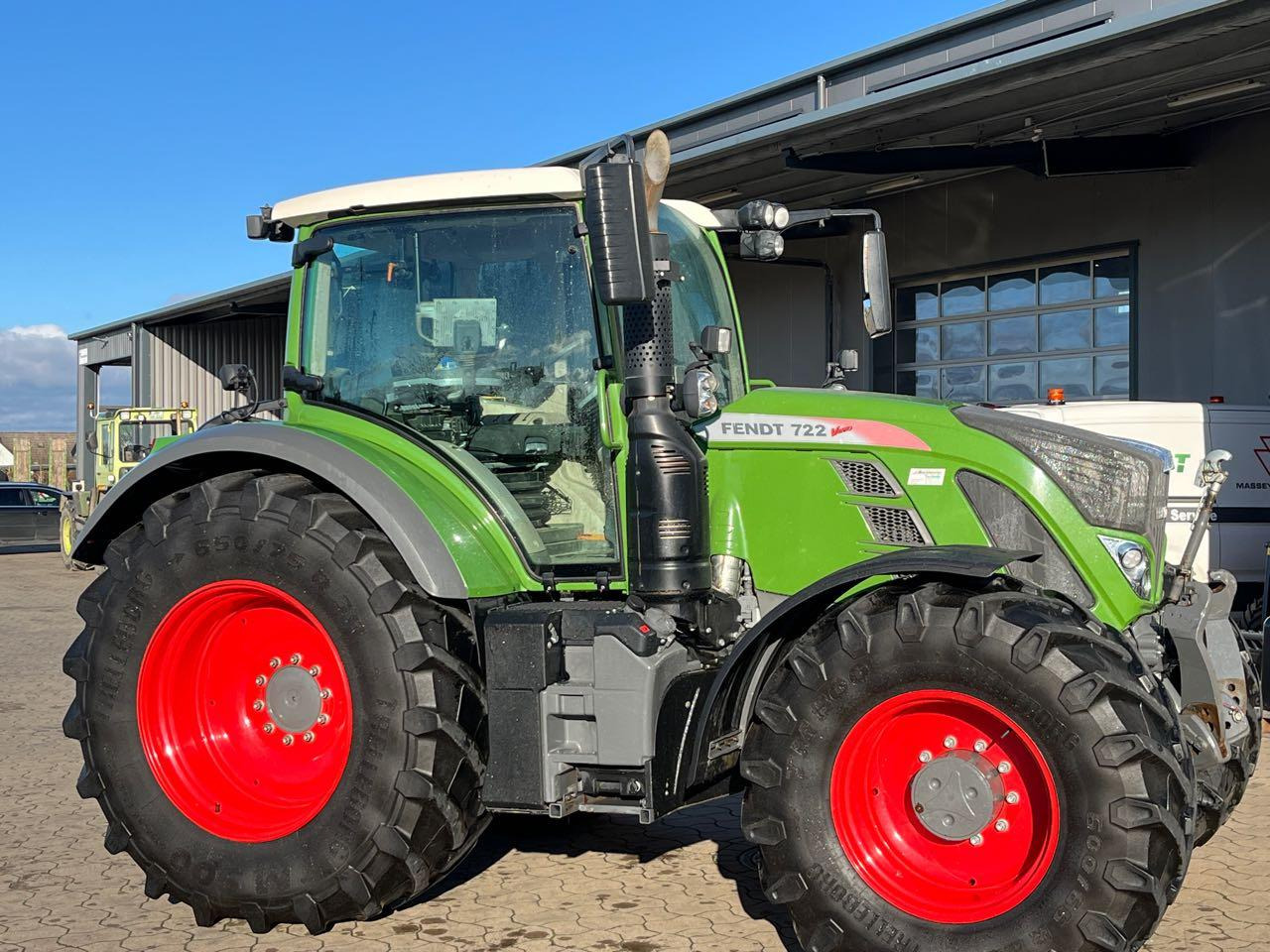 Fendt 722 Vario S4 ProfiPlus - Traktör: fotoğraf 4 Fendt 722 Vario S4 ProfiPlus - Traktör: fotoğraf 4