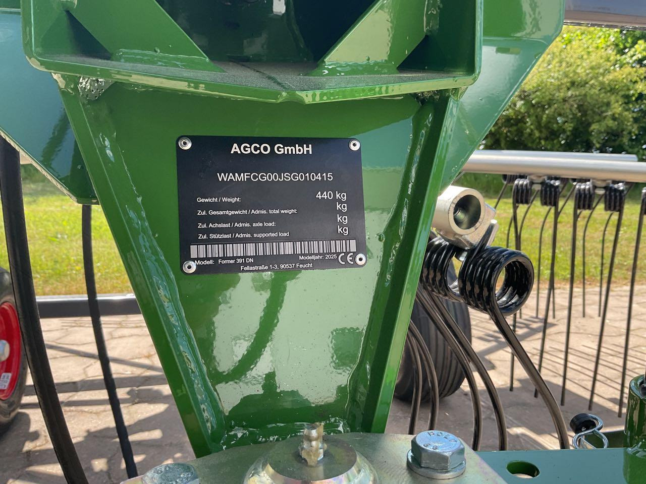 Fendt Former 391 DN - Ot toplama tırmığı: fotoğraf 4 Fendt Former 391 DN - Ot toplama tırmığı: fotoğraf 4