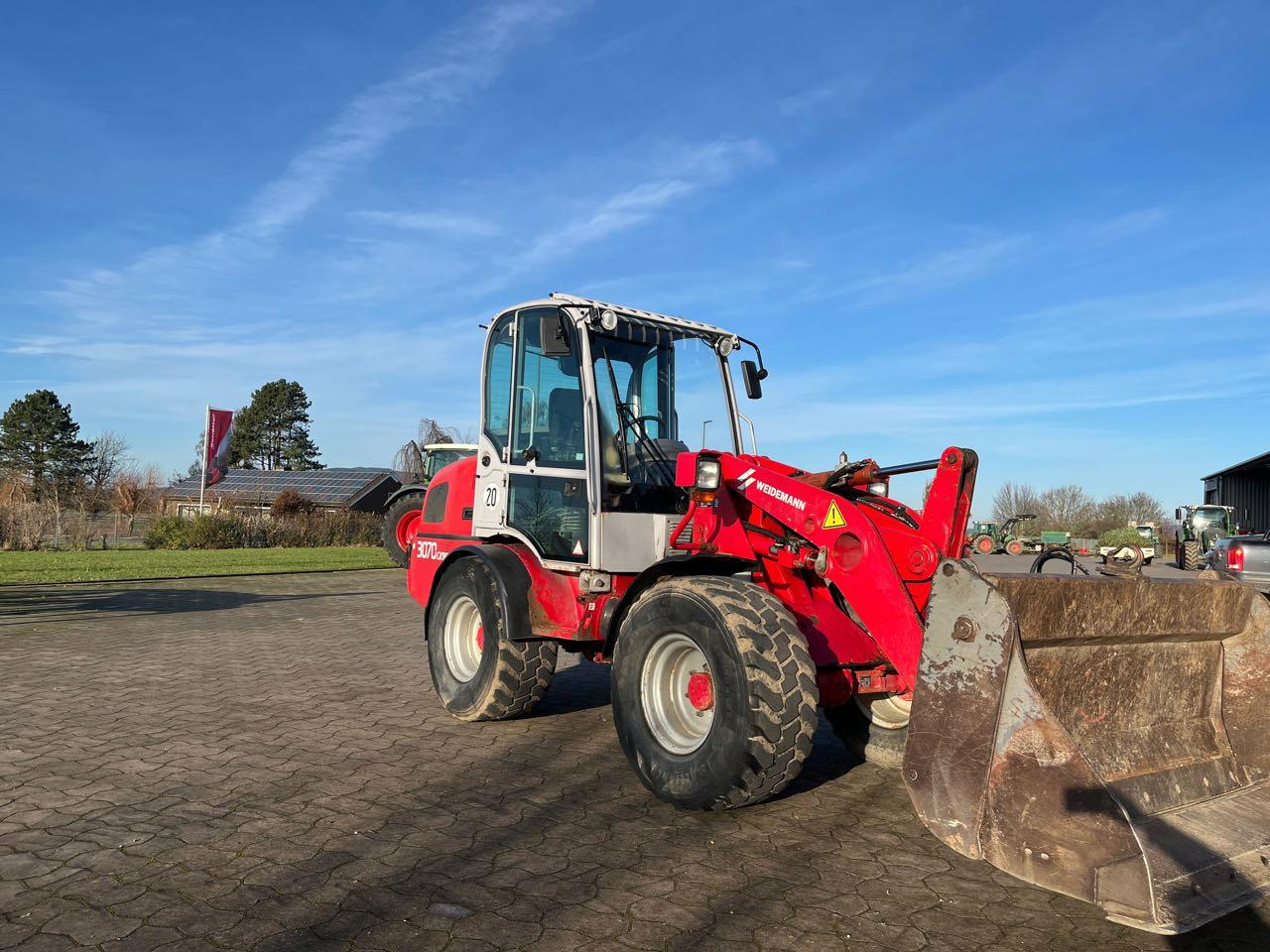 Weidemann 3070 CX 80 - Tekerlekli yükleyici: fotoğraf 3 Weidemann 3070 CX 80 - Tekerlekli yükleyici: fotoğraf 3