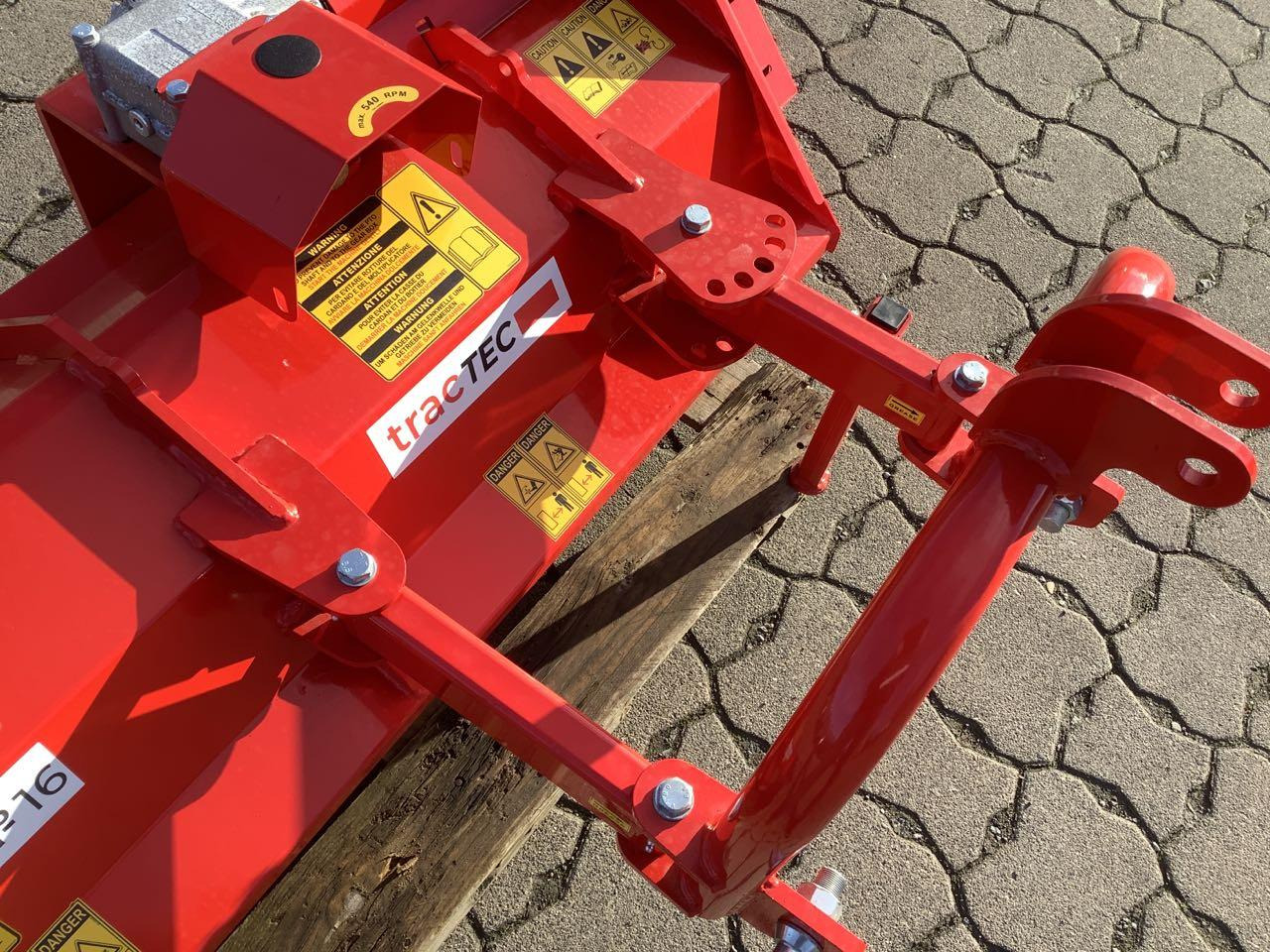 Tractec 16.132 Heckmulcher - Sap parçalama makinası: fotoğraf 5 Tractec 16.132 Heckmulcher - Sap parçalama makinası: fotoğraf 5