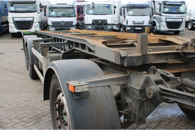 Burg 3X SAF - Konteynır taşıyıcı/ Yedek karoser römork: fotoğraf 5 Burg 3X SAF - Konteynır taşıyıcı/ Yedek karoser römork: fotoğraf 5