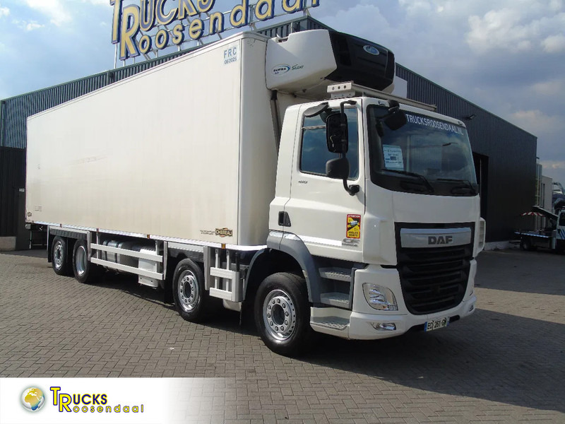 DAF CF 410 + 8X2 + CHEREAU + MEAT HOOKS + ATP + EURO 6 - Refrijeratör kamyon: fotoğraf 1 DAF CF 410 + 8X2 + CHEREAU + MEAT HOOKS + ATP + EURO 6 - Refrijeratör kamyon: fotoğraf 1