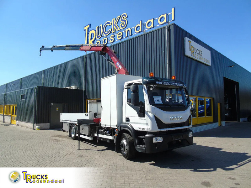 Iveco Eurocargo 160E25 + HMF 1210K-RC + EURO 6 - Vinçli kamyon: fotoğraf 1 Iveco Eurocargo 160E25 + HMF 1210K-RC + EURO 6 - Vinçli kamyon: fotoğraf 1