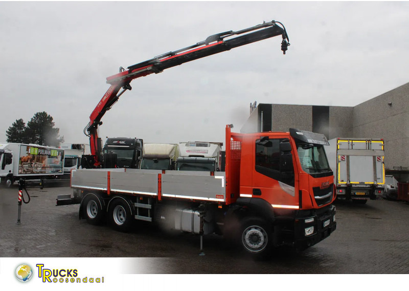 Iveco Stralis 420 + 6x2 + FASSI F185 + EURO 6 + LOW KM + REMOTE - Vinçli kamyon: fotoğraf 1 Iveco Stralis 420 + 6x2 + FASSI F185 + EURO 6 + LOW KM + REMOTE - Vinçli kamyon: fotoğraf 1