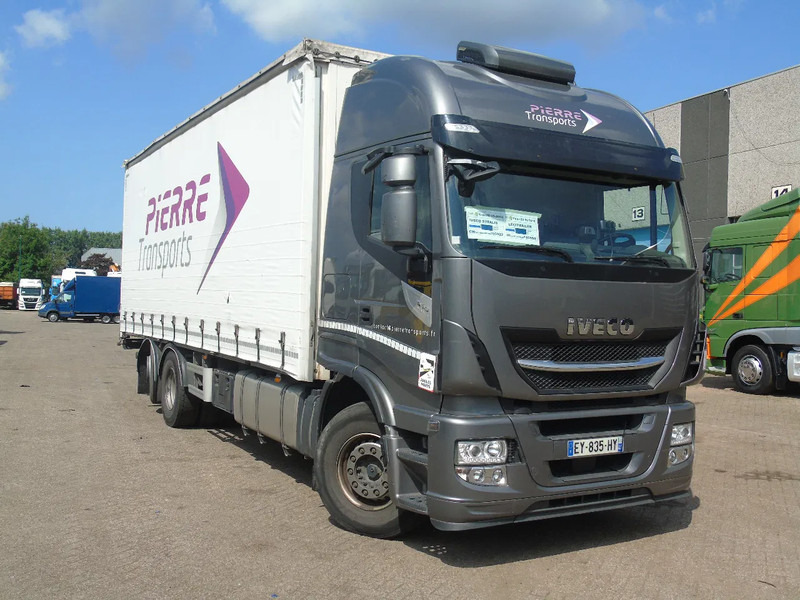 Iveco Stralis 510 + EURO 6 + STEERING AXLE - Tenteli kamyon: fotoğraf 4 Iveco Stralis 510 + EURO 6 + STEERING AXLE - Tenteli kamyon: fotoğraf 4