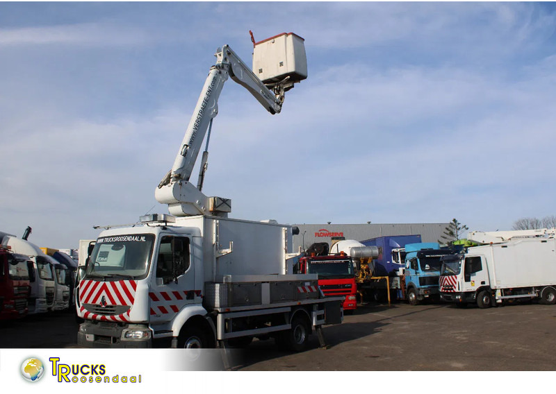 Renault Midlum 220 + manual + 16 meter - Kamyon: fotoğraf 1 Renault Midlum 220 + manual + 16 meter - Kamyon: fotoğraf 1