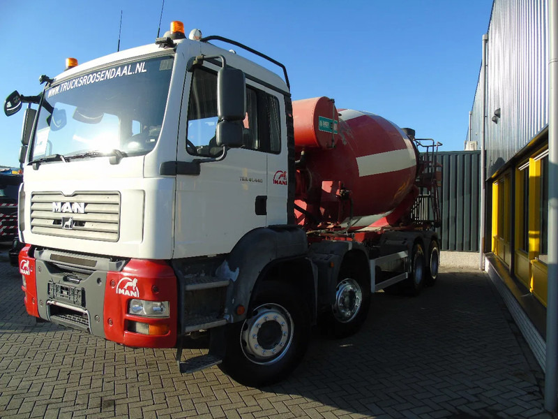 MAN TGA 41.440 + 8x4 + manual + spring - Transmikser: fotoğraf 2 MAN TGA 41.440 + 8x4 + manual + spring - Transmikser: fotoğraf 2