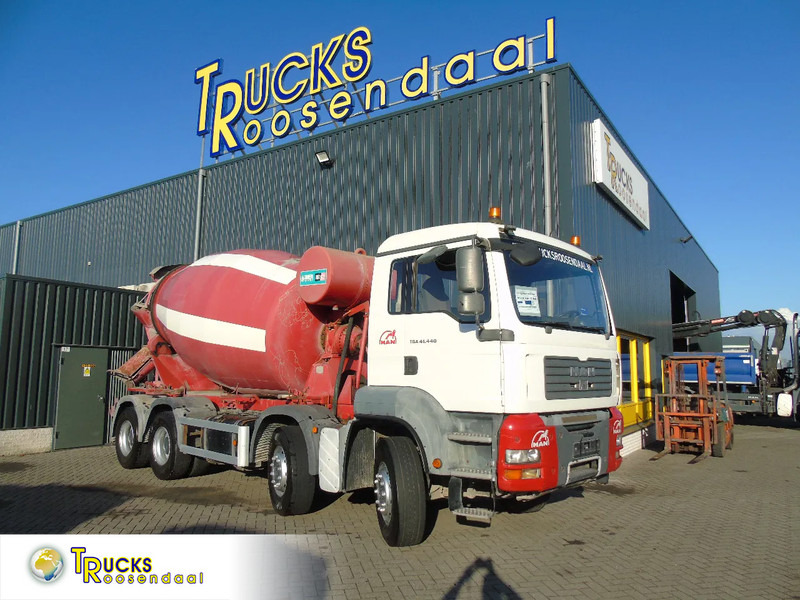 MAN TGA 41.440 + 8x4 + manual + spring - Transmikser: fotoğraf 1 MAN TGA 41.440 + 8x4 + manual + spring - Transmikser: fotoğraf 1