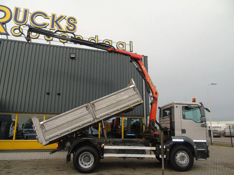 MAN TGM 18.250 + PALFINGER 11.001K + TIPPER + EURO 5 - Vinçli kamyon: fotoğraf 3 MAN TGM 18.250 + PALFINGER 11.001K + TIPPER + EURO 5 - Vinçli kamyon: fotoğraf 3