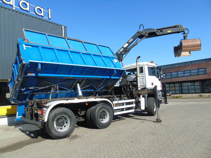 MAN TGS 26.400 + 6x6 + HIAB 166 E3 HIPRO + 3SIDE TIPPER - Vinçli kamyon: fotoğraf 5 MAN TGS 26.400 + 6x6 + HIAB 166 E3 HIPRO + 3SIDE TIPPER - Vinçli kamyon: fotoğraf 5