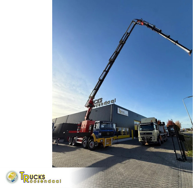 Mercedes-Benz SK 3538 + NEW!! UNUSED!! 1.216km + 142H + FASSI 1300AXP.28 + 8X extend + 6X JIB + 8x4 - Vinçli kamyon: fotoğraf 1 Mercedes-Benz SK 3538 + NEW!! UNUSED!! 1.216km + 142H + FASSI 1300AXP.28 + 8X extend + 6X JIB + 8x4 - Vinçli kamyon: fotoğraf 1