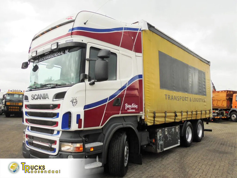 Scania R500 V8 + Euro 5 + Retarder + Lift + 6x2 - Tenteli kamyon: fotoğraf 1 Scania R500 V8 + Euro 5 + Retarder + Lift + 6x2 - Tenteli kamyon: fotoğraf 1