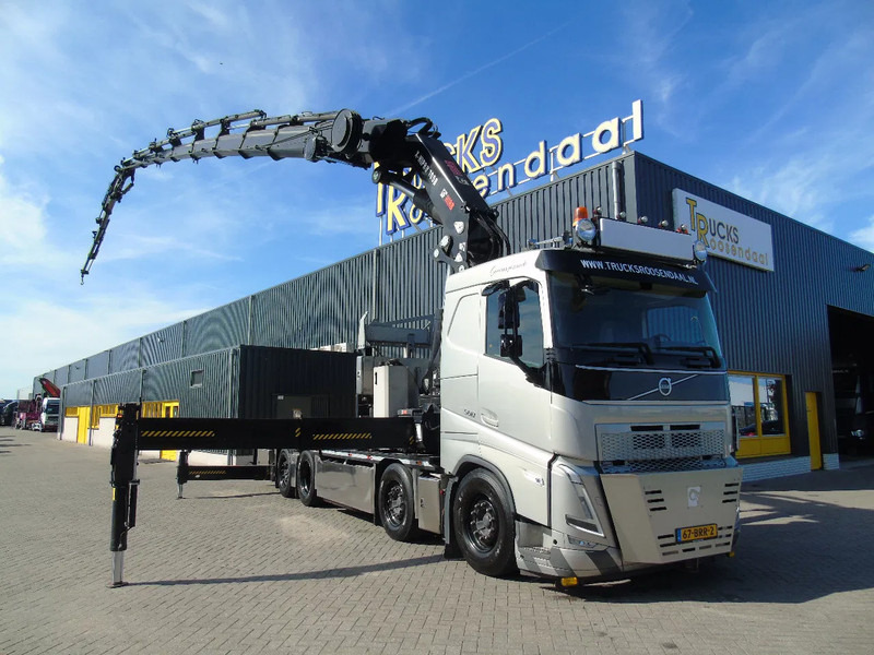 Volvo FH 500 + HIAB X-HIPRO 1058 E-8 + JIB 175X-5 + 8x2 + FIRST OWNER - Vinçli kamyon: fotoğraf 3 Volvo FH 500 + HIAB X-HIPRO 1058 E-8 + JIB 175X-5 + 8x2 + FIRST OWNER - Vinçli kamyon: fotoğraf 3
