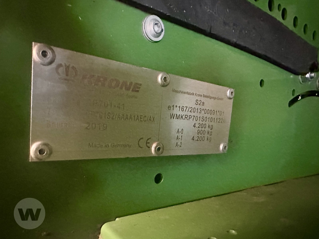 Krone Comprima V 180 XC - Silindirik balya makinesi: fotoğraf 3 Krone Comprima V 180 XC - Silindirik balya makinesi: fotoğraf 3