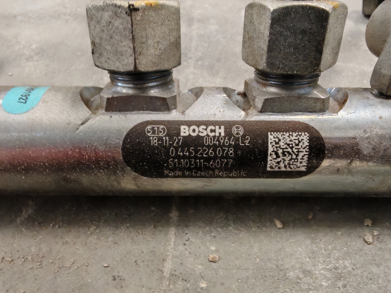 MAN TGS TGX EURO 6 / D2676LF / FUEL RAIL / 51103116077 - Yakıt sistemi: fotoğraf 3 MAN TGS TGX EURO 6 / D2676LF / FUEL RAIL / 51103116077 - Yakıt sistemi: fotoğraf 3