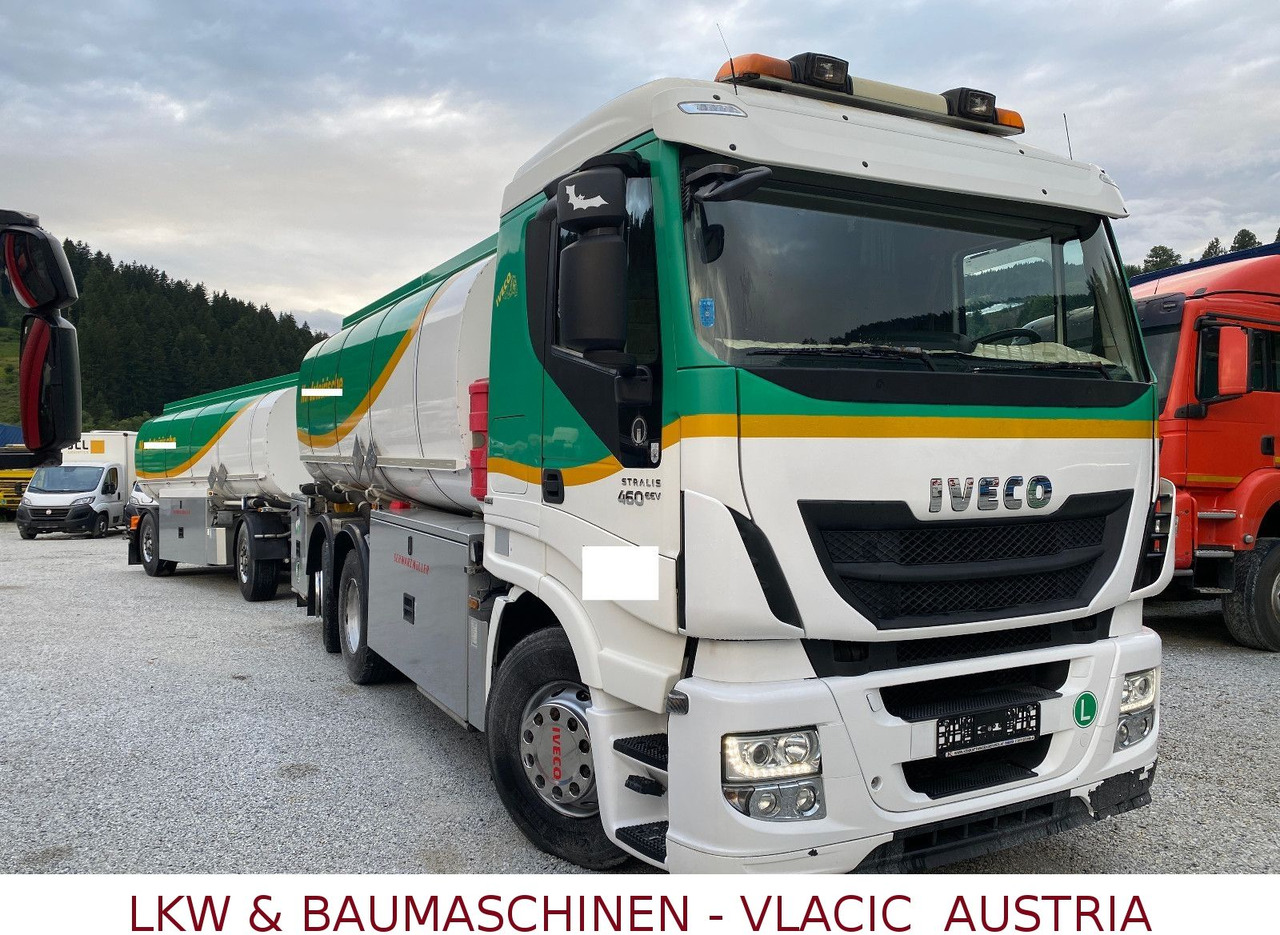 Iveco Stralis 460 Schwarzmüller Benz/Diesel Kompletzug - Tanker kamyon: fotoğraf 1 Iveco Stralis 460 Schwarzmüller Benz/Diesel Kompletzug - Tanker kamyon: fotoğraf 1