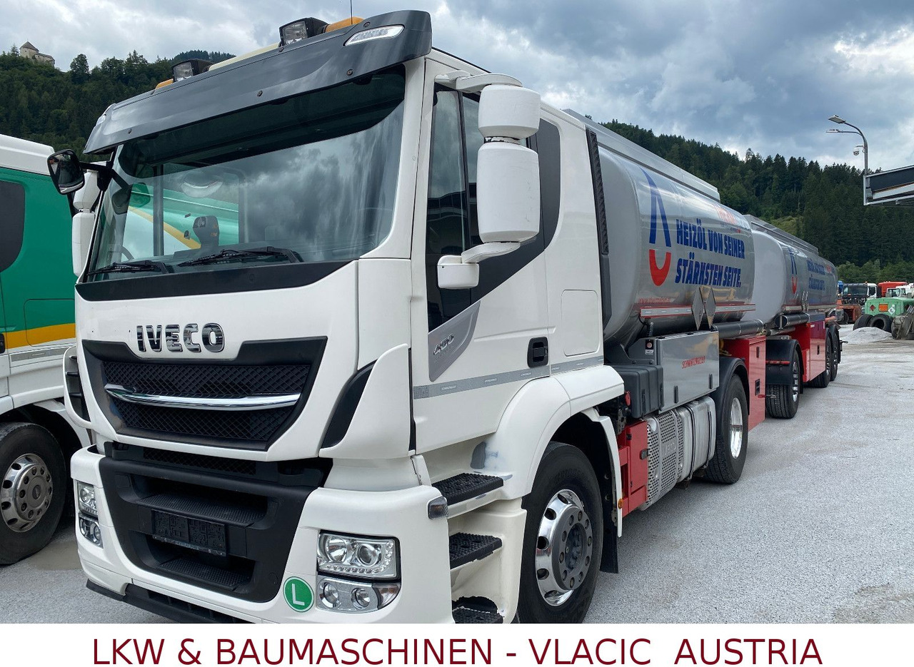 Iveco Stralis 480 Benz/Diesel Schwarzmüller-Kompletzug - Tanker kamyon: fotoğraf 1 Iveco Stralis 480 Benz/Diesel Schwarzmüller-Kompletzug - Tanker kamyon: fotoğraf 1