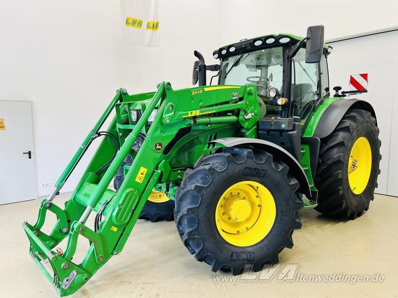 John Deere 6195R DirectDrive - Traktör: fotoğraf 1 John Deere 6195R DirectDrive - Traktör: fotoğraf 1