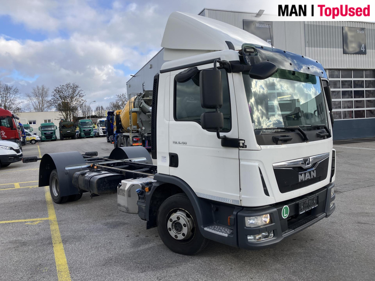 MAN TGL 8.190 4X2 BL - Şasi kamyon: fotoğraf 1 MAN TGL 8.190 4X2 BL - Şasi kamyon: fotoğraf 1