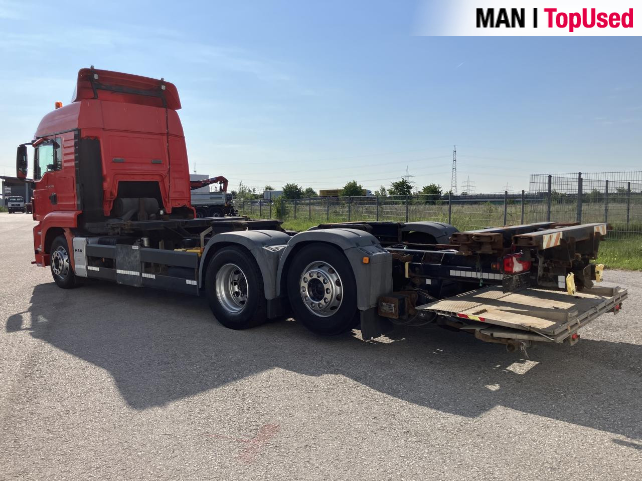 Konteynır taşıyıcı/ Yedek karoser kamyon MAN TGS 26.440 6X2-2 LL: fotoğraf 8