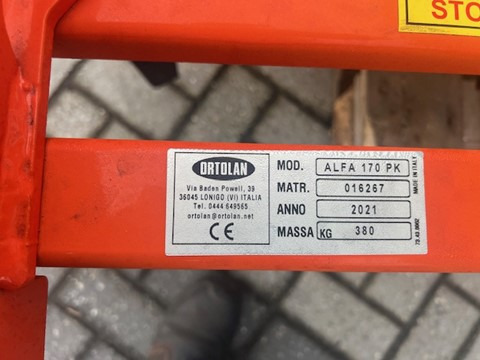 ORTOLAN ALFA 170 harrow - Toprak işleme makinesi: fotoğraf 3 ORTOLAN ALFA 170 harrow - Toprak işleme makinesi: fotoğraf 3