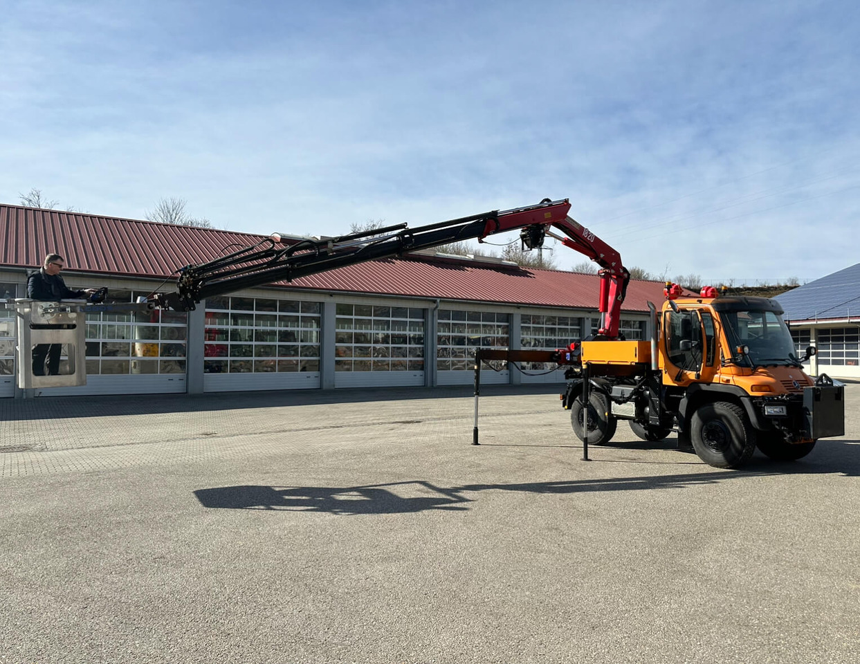 Unimog 400 - U400 405 25177 mit Wechselkran Merced - Atık toplama taşıt/ Özel amaçlı taşıt: fotoğraf 2 Unimog 400 - U400 405 25177 mit Wechselkran Merced - Atık toplama taşıt/ Özel amaçlı taşıt: fotoğraf 2