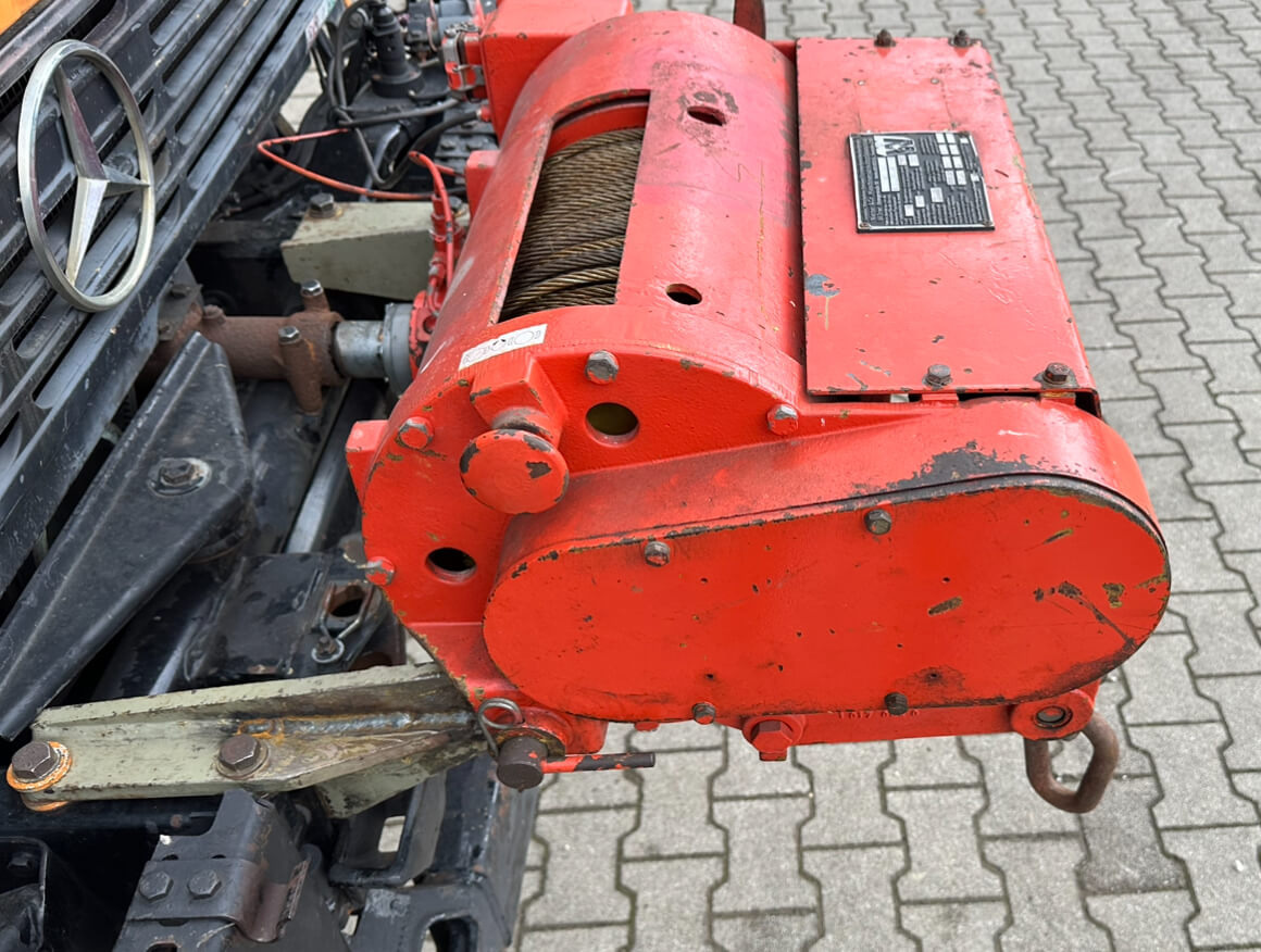 Unimog Frontanbau Seilwinde Werner F30.1M1HW1708 - Halatlı vinç: fotoğraf 2 Unimog Frontanbau Seilwinde Werner F30.1M1HW1708 - Halatlı vinç: fotoğraf 2