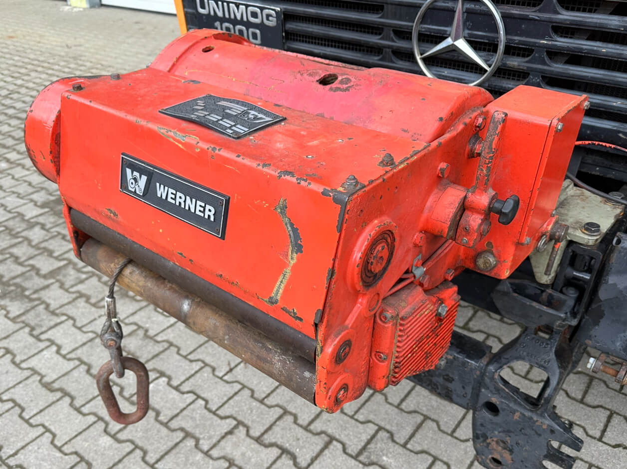 Unimog Frontanbau Seilwinde Werner F30.1M1HW1708 - Halatlı vinç: fotoğraf 5 Unimog Frontanbau Seilwinde Werner F30.1M1HW1708 - Halatlı vinç: fotoğraf 5