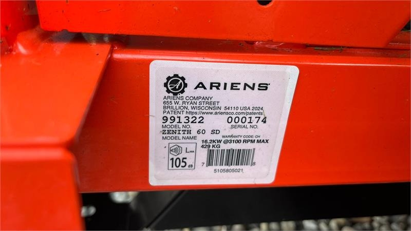 Ariens Zenith 60 SD Top professionel maskine med stor 2 c - Belediye traktör: fotoğraf 2 Ariens Zenith 60 SD Top professionel maskine med stor 2 c - Belediye traktör: fotoğraf 2