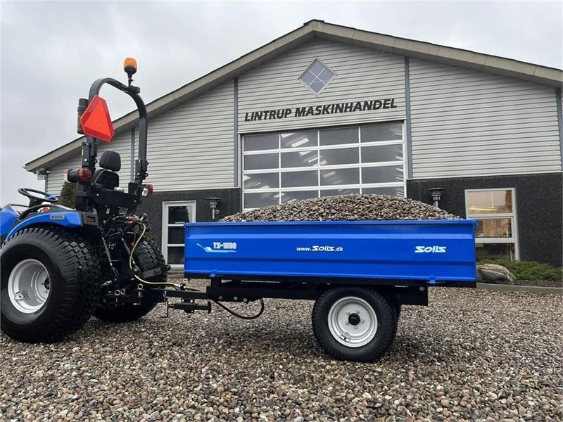 Solis TS1500 tipvogn med bagtip, aftagelige sider og fin - Damperli römork: fotoğraf 1 Solis TS1500 tipvogn med bagtip, aftagelige sider og fin - Damperli römork: fotoğraf 1