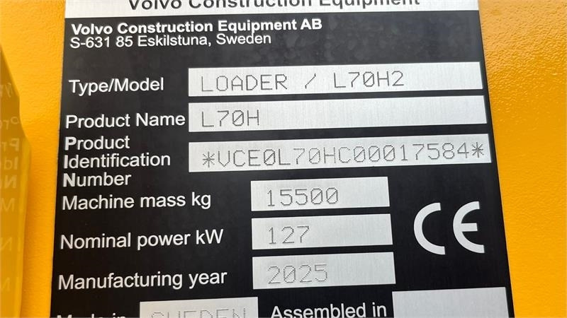 Volvo L 70 H H2 OPTISHIFT. Dansk maskine med fuld GARANT - Tekerlekli yükleyici: fotoğraf 4 Volvo L 70 H H2 OPTISHIFT. Dansk maskine med fuld GARANT - Tekerlekli yükleyici: fotoğraf 4