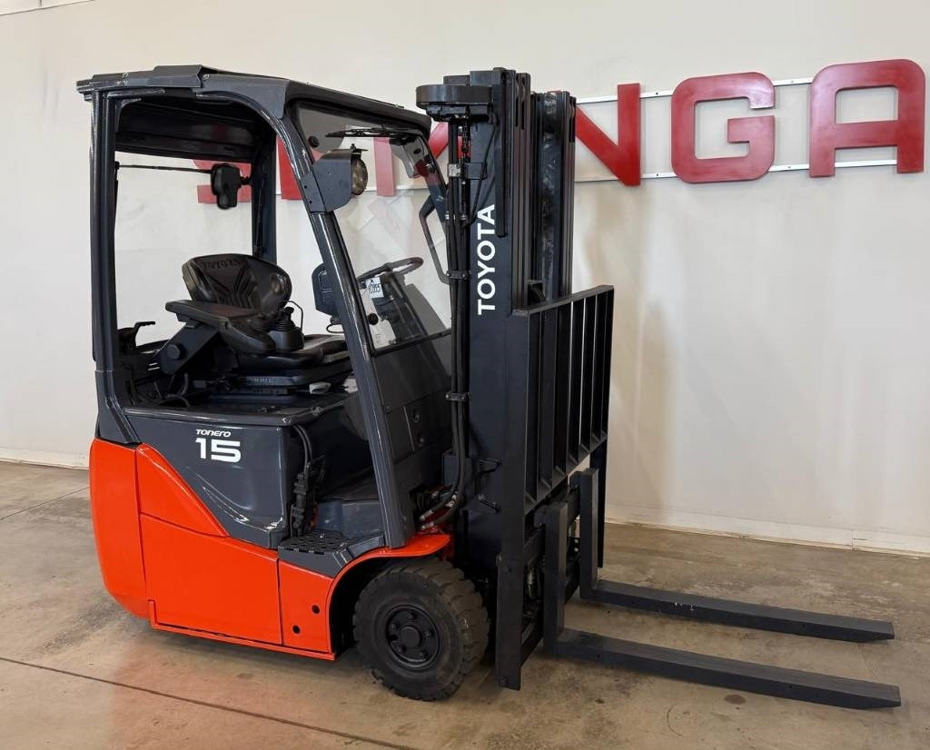 Toyota 10995 - 8FBET15 - Elektrikli forklift: fotoğraf 1 Toyota 10995 - 8FBET15 - Elektrikli forklift: fotoğraf 1