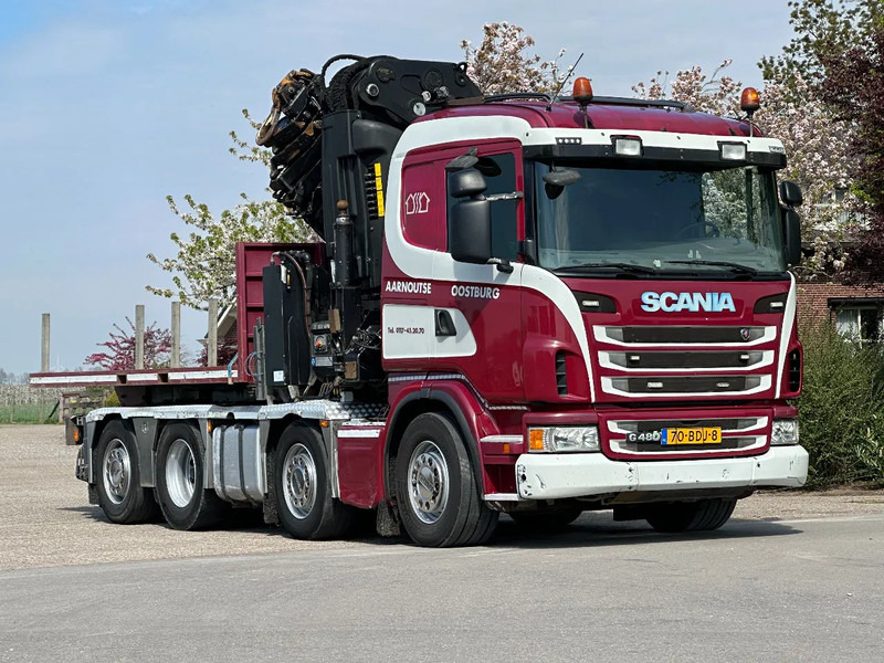 Scania G480 !!TRUCK/TRACTOR!!!CRANE/GRUE/HIAB 105TM!!TOP!EURO6!! - Çekici: fotoğraf 4 Scania G480 !!TRUCK/TRACTOR!!!CRANE/GRUE/HIAB 105TM!!TOP!EURO6!! - Çekici: fotoğraf 4