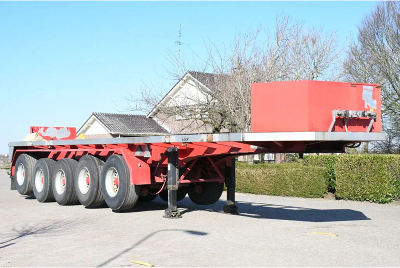 LUECK SPR75/5 5 achse BALLAST TRAILER 3x STEERAXLE!! - Açık/ Sal dorse: fotoğraf 1 LUECK SPR75/5 5 achse BALLAST TRAILER 3x STEERAXLE!! - Açık/ Sal dorse: fotoğraf 1