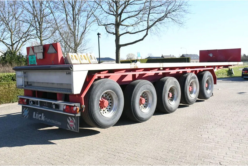 LUECK SPR75/5 5 achse BALLAST TRAILER 3x STEERAXLE!! - Açık/ Sal dorse: fotoğraf 5 LUECK SPR75/5 5 achse BALLAST TRAILER 3x STEERAXLE!! - Açık/ Sal dorse: fotoğraf 5