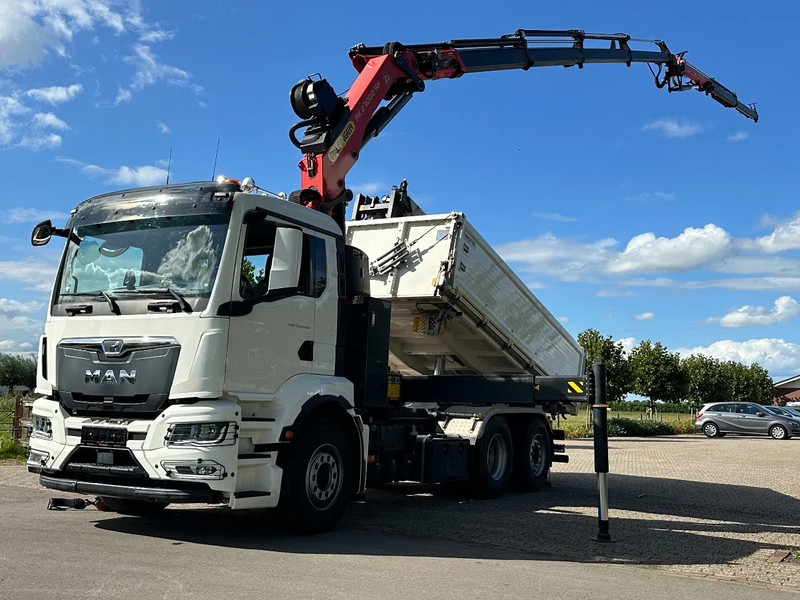 MAN TGS 26.430 2022!EURO6!! 6x2!! PALFINGER 23tm+JIB+LIER/WINCH!!DREISEITEN KIPPER/BORDMATIC!!9tkm - Damperli kamyon, Vinçli kamyon: fotoğraf 5 MAN TGS 26.430 2022!EURO6!! 6x2!! PALFINGER 23tm+JIB+LIER/WINCH!!DREISEITEN KIPPER/BORDMATIC!!9tkm - Damperli kamyon, Vinçli kamyon: fotoğraf 5