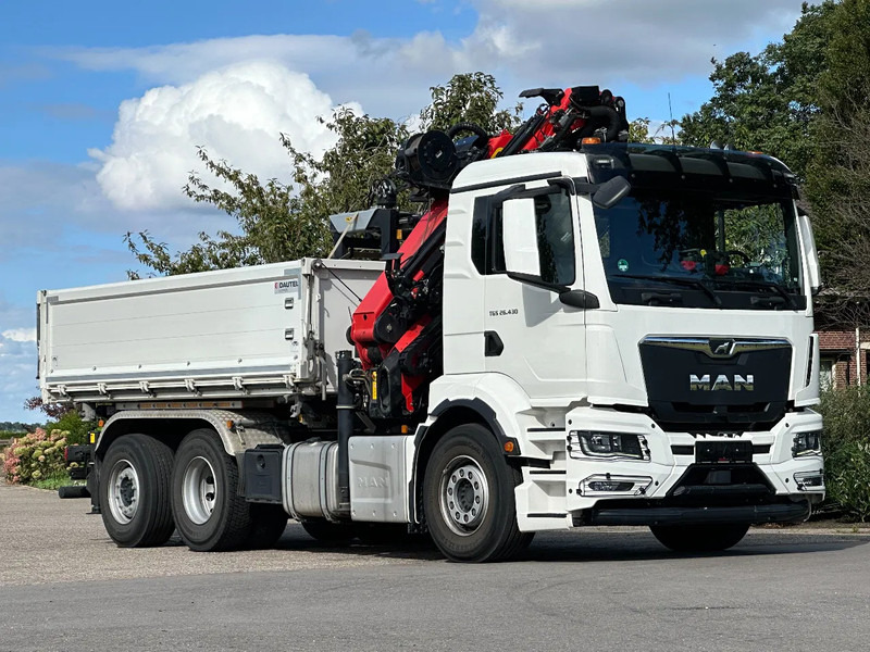 MAN TGS 26.430 2022!EURO6!! 6x2!! PALFINGER 23tm+JIB+LIER/WINCH!!DREISEITEN KIPPER/BORDMATIC!!9tkm - Damperli kamyon, Vinçli kamyon: fotoğraf 2 MAN TGS 26.430 2022!EURO6!! 6x2!! PALFINGER 23tm+JIB+LIER/WINCH!!DREISEITEN KIPPER/BORDMATIC!!9tkm - Damperli kamyon, Vinçli kamyon: fotoğraf 2