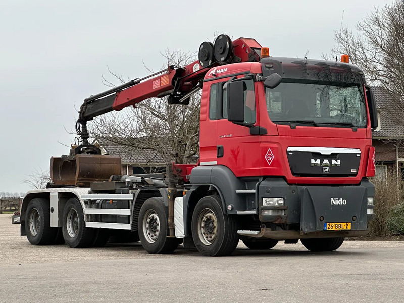 MAN TGS 41.400 8X4 WIDESPREAD!!HMF 22TM KRAAN/HAAK!!TOP!! - Kancalı yükleyici kamyon, Vinçli kamyon: fotoğraf 2 MAN TGS 41.400 8X4 WIDESPREAD!!HMF 22TM KRAAN/HAAK!!TOP!! - Kancalı yükleyici kamyon, Vinçli kamyon: fotoğraf 2