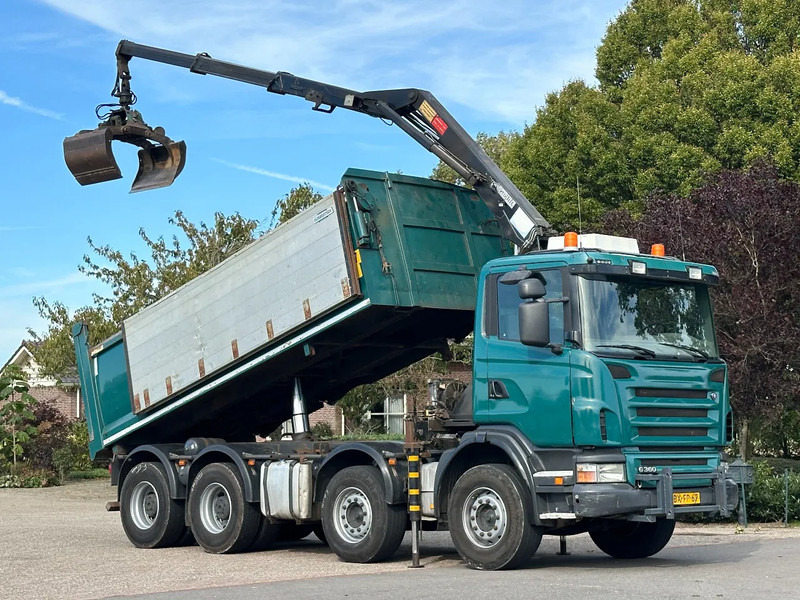 Scania G360 8x4!!Z-Kraan/KIPPER!! - Damperli kamyon, Vinçli kamyon: fotoğraf 3 Scania G360 8x4!!Z-Kraan/KIPPER!! - Damperli kamyon, Vinçli kamyon: fotoğraf 3