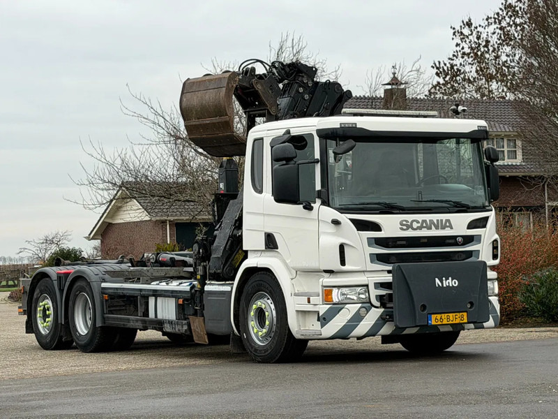Scania P320 Z-KRAAN/RADIO REMOTE!!HAAK!!TOP 2017!!EURO6!! ZERO EMISSIE 2030!! - Kancalı yükleyici kamyon, Vinçli kamyon: fotoğraf 2 Scania P320 Z-KRAAN/RADIO REMOTE!!HAAK!!TOP 2017!!EURO6!! ZERO EMISSIE 2030!! - Kancalı yükleyici kamyon, Vinçli kamyon: fotoğraf 2