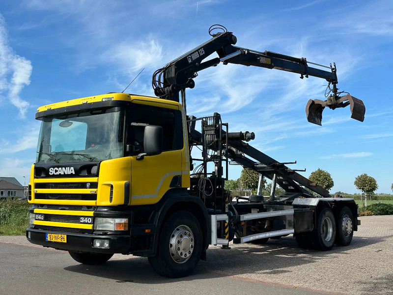Scania R114-340 6x2 !!KRAAN/CONTAINER/KABEL!!MANUELL!! - Kablo sistemli kamyon, Vinçli kamyon: fotoğraf 5 Scania R114-340 6x2 !!KRAAN/CONTAINER/KABEL!!MANUELL!! - Kablo sistemli kamyon, Vinçli kamyon: fotoğraf 5