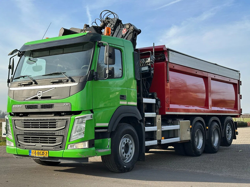 Damperli kamyon, Vinçli kamyon Volvo FM 430 !!8X4 TRIPLE!! EURO6!! Z-KRAAN!!/KIPPER!!TOP!! ZERO-EMISSE 2029!!: fotoğraf 6